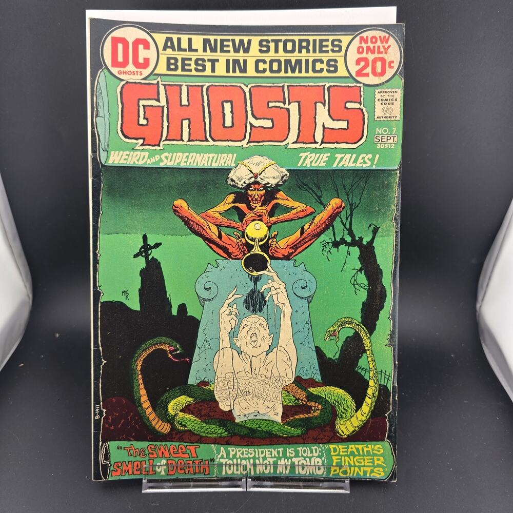 Ghosts #7 (DC Comics 1972) Bronze Age Horror Nick Cardy Cover VG 4.0 Raw Copy